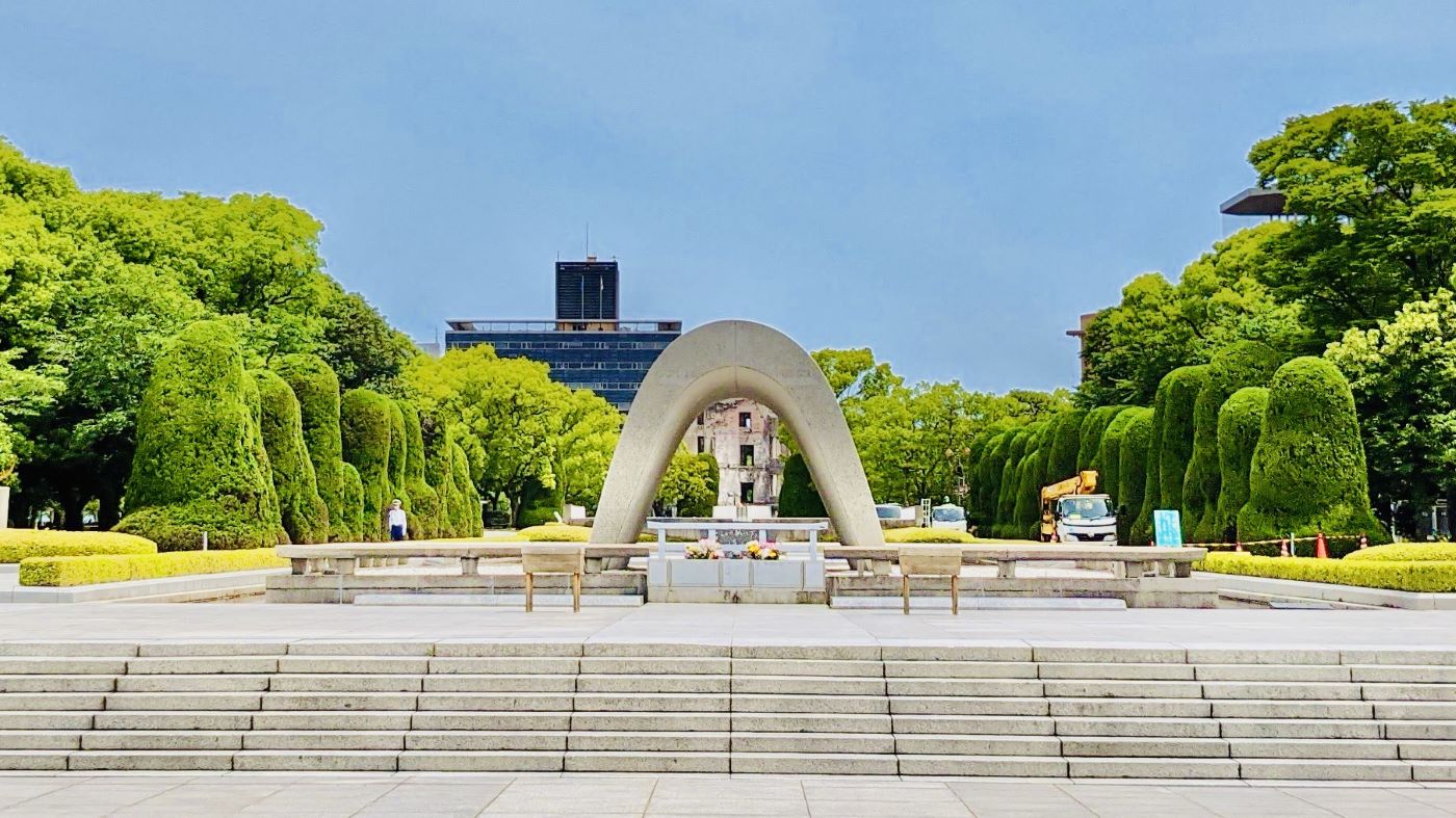 Hiroshima Atomic Bomb Victims Memorial Memorial Cenotaph