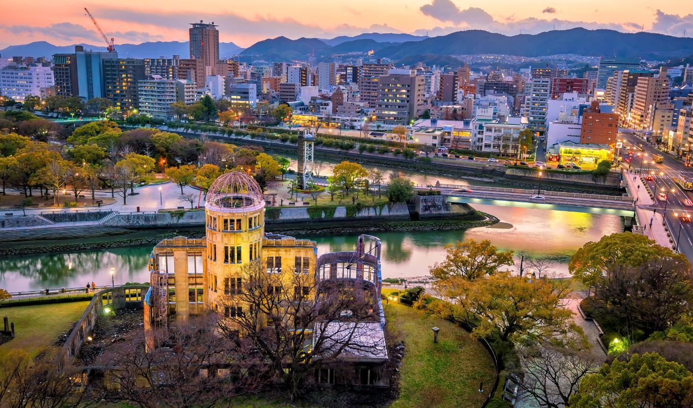 Hiroshima River and Atomic Dome