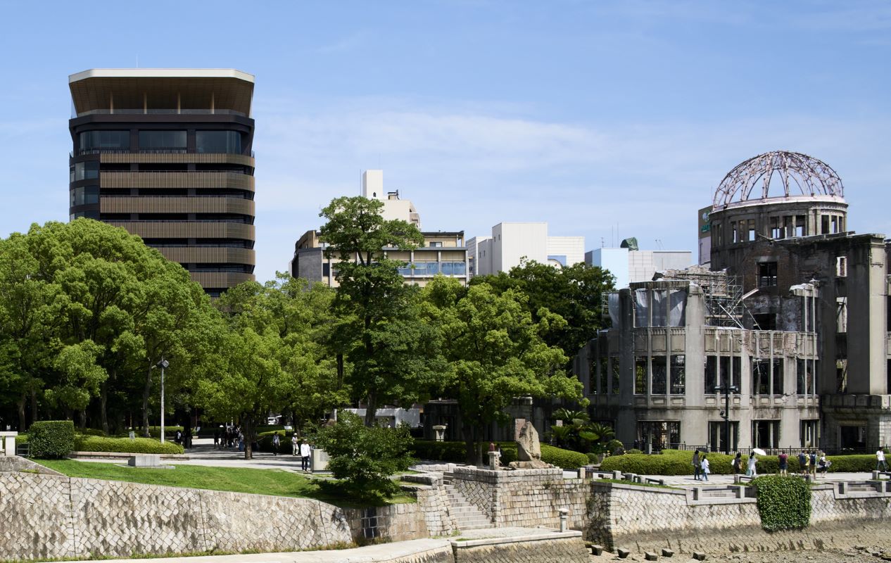 Orizuru Observation Tower In Hiroshima